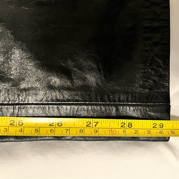 Vintage 00s real leather bootcut Gap pants - Picture 3 of 5